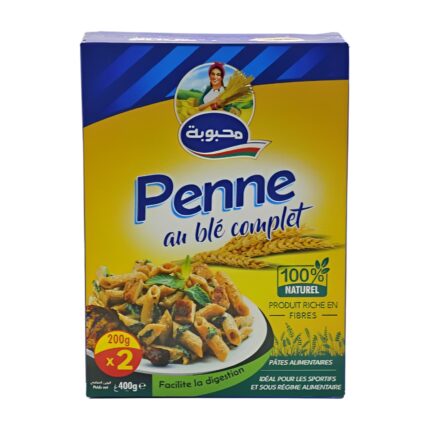 MAHBOUBA PENNE AU BLE COMPLET 400GR