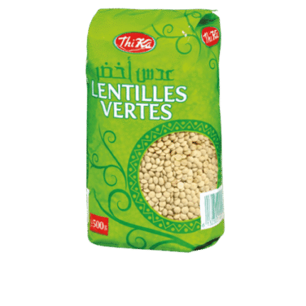 THIKA LENTILLES VERTES 500G