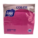 KING TOP SERVIETTES 50P