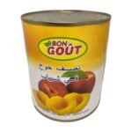 BON GOUT DEMI PECHES AU SIROP 850G