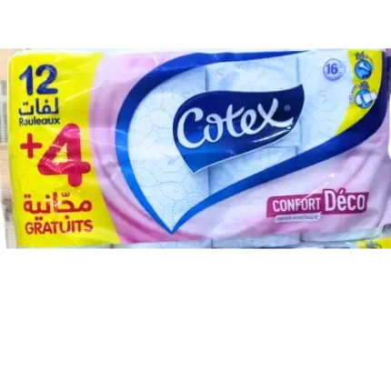 cotex confort papier hygiénique