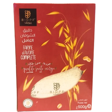 BIOPF FARINE D'AVOINE COMPLETE 500G