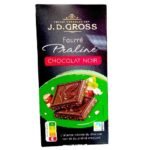 J.D.GROSS CHOCOLAT NOIR FOURRÉ PRALINÉ