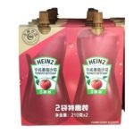 HEINZ PACK KETCHUP 210GR X2