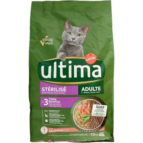 2026/06/1000009799.jpg ULTIMA TRIPLE BÉNÉFICE CROQUETTE POUR CHAT ADULTE 1.5KG – Image 1