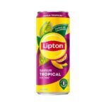LIPTON CANNETTE 33CL TROPICAL/PÊCHE/ L'ORIGINAL (PÉTILLANTE)